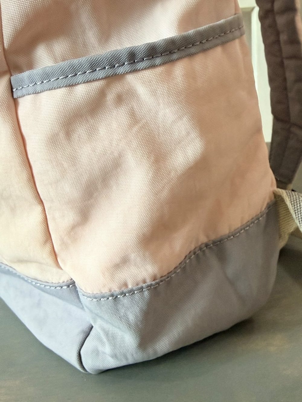 Kipling Pastel Pink & Light Blue Backpack - Picture 8 of 11